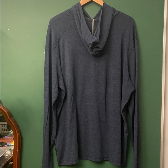 Tasc Navy Mens 2XB Carollton Bamboo Performance Technology Knit Hoodie - Picture 6 of 6